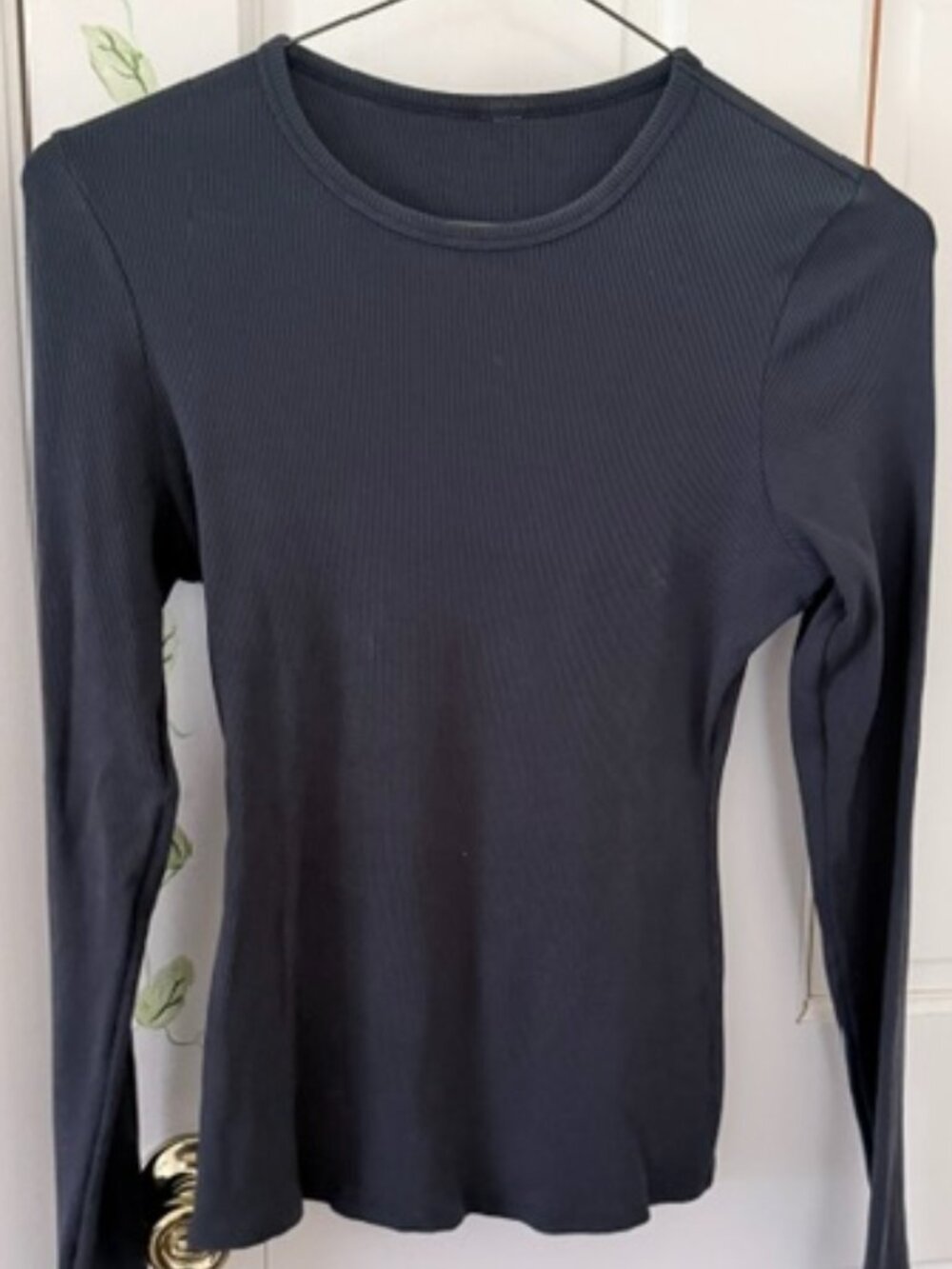 Ribbed Modal Long-Sleeve